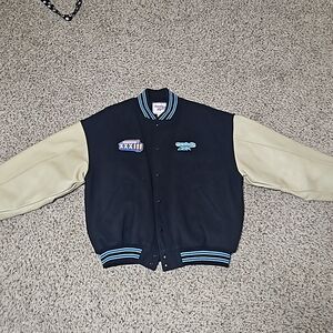 Reebok RETRO Official 33rd Superbowl Bomber Jacket